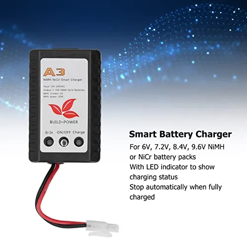 Garosa A3 chargeur batterie NiMH NiCd 20W 6-9,6V