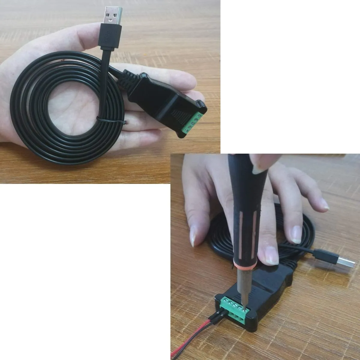 DSD TECH SH-U11L convertisseur USB RS485 RS422 1,5 m