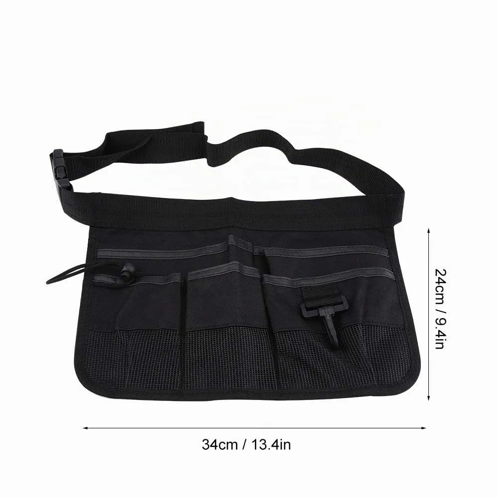 Garosa ceinture outils jardinage 6 poches noir 34 cm