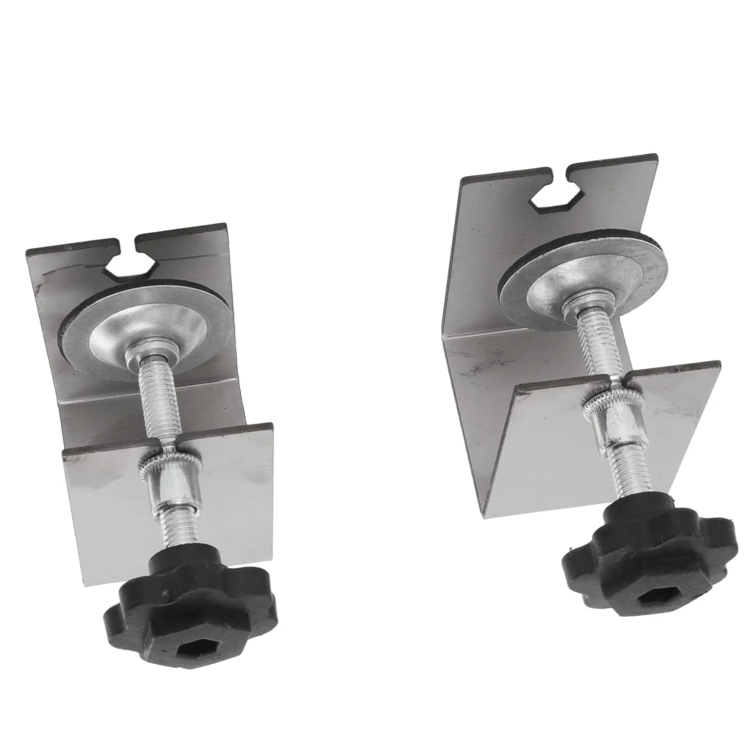 Garosa Clips fixation façade tiroir acier lot de 2
