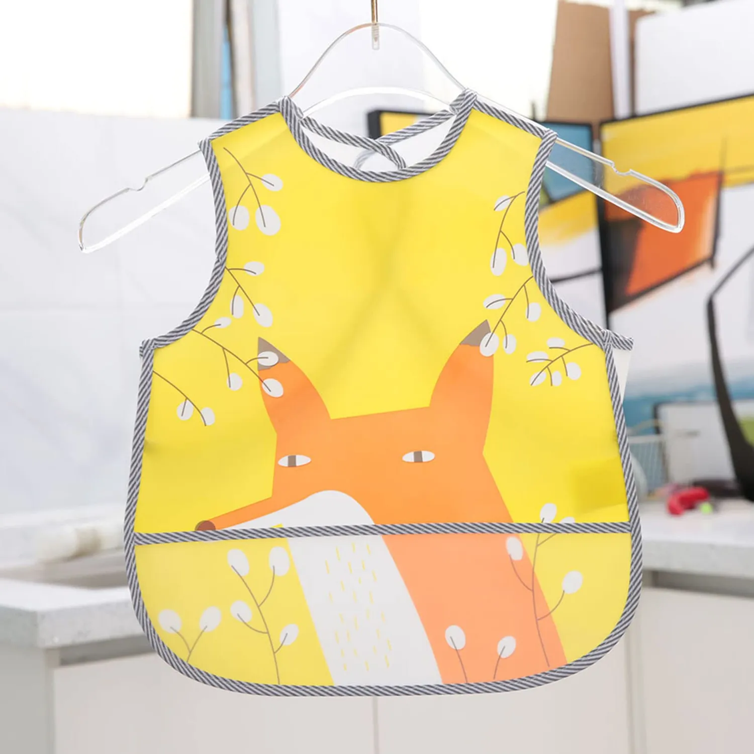 Garosa bavoir bébé en EVA 38 × 34 cm couleur 2
