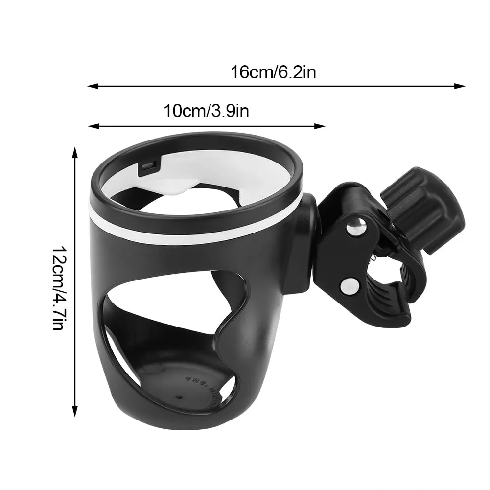 Garosa porte-gobelet poussette rotatif 360° à pince