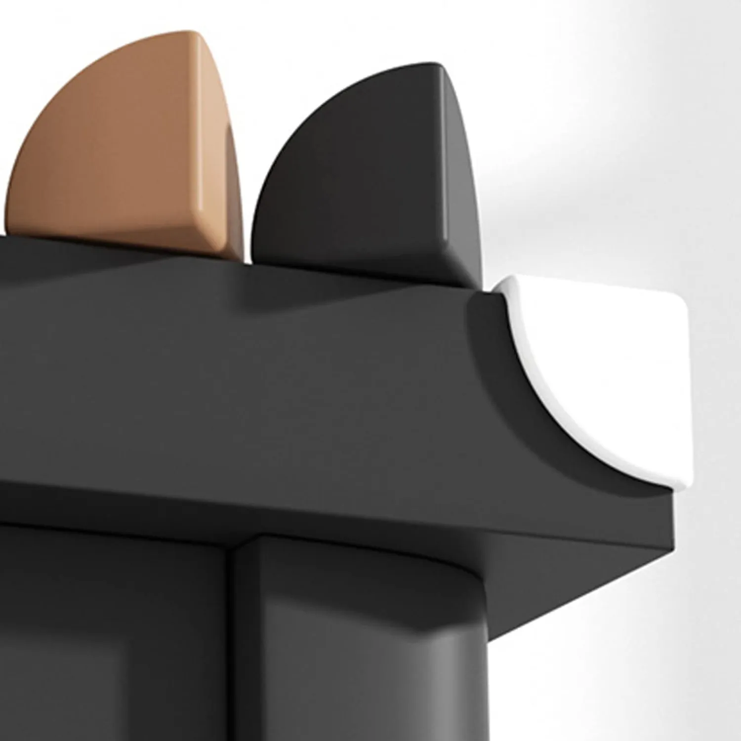 Garosa Protège-angles silicone blanc pur 20 pièces 3 cm