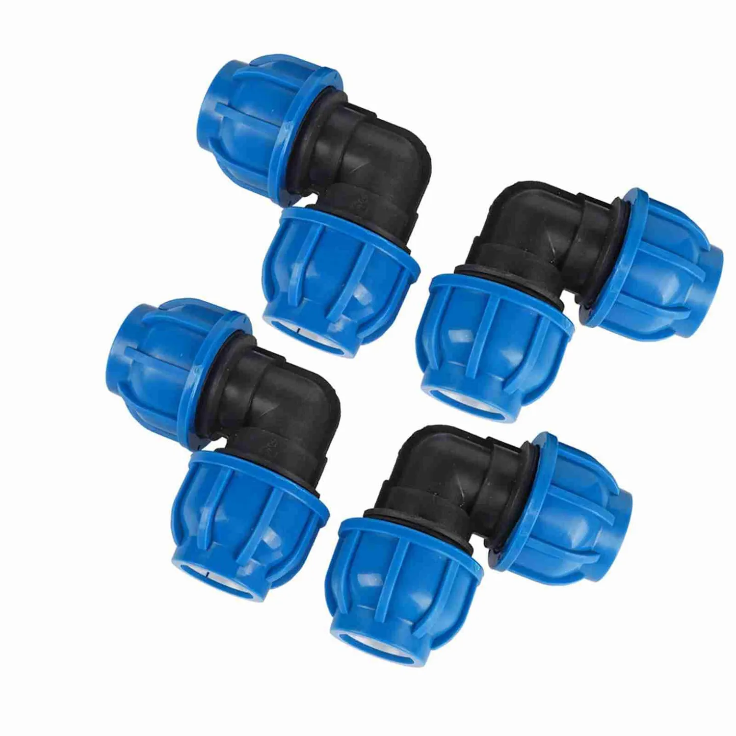 Garosa raccord coudé tuyau 32 mm, lot de 4, plastique PE
