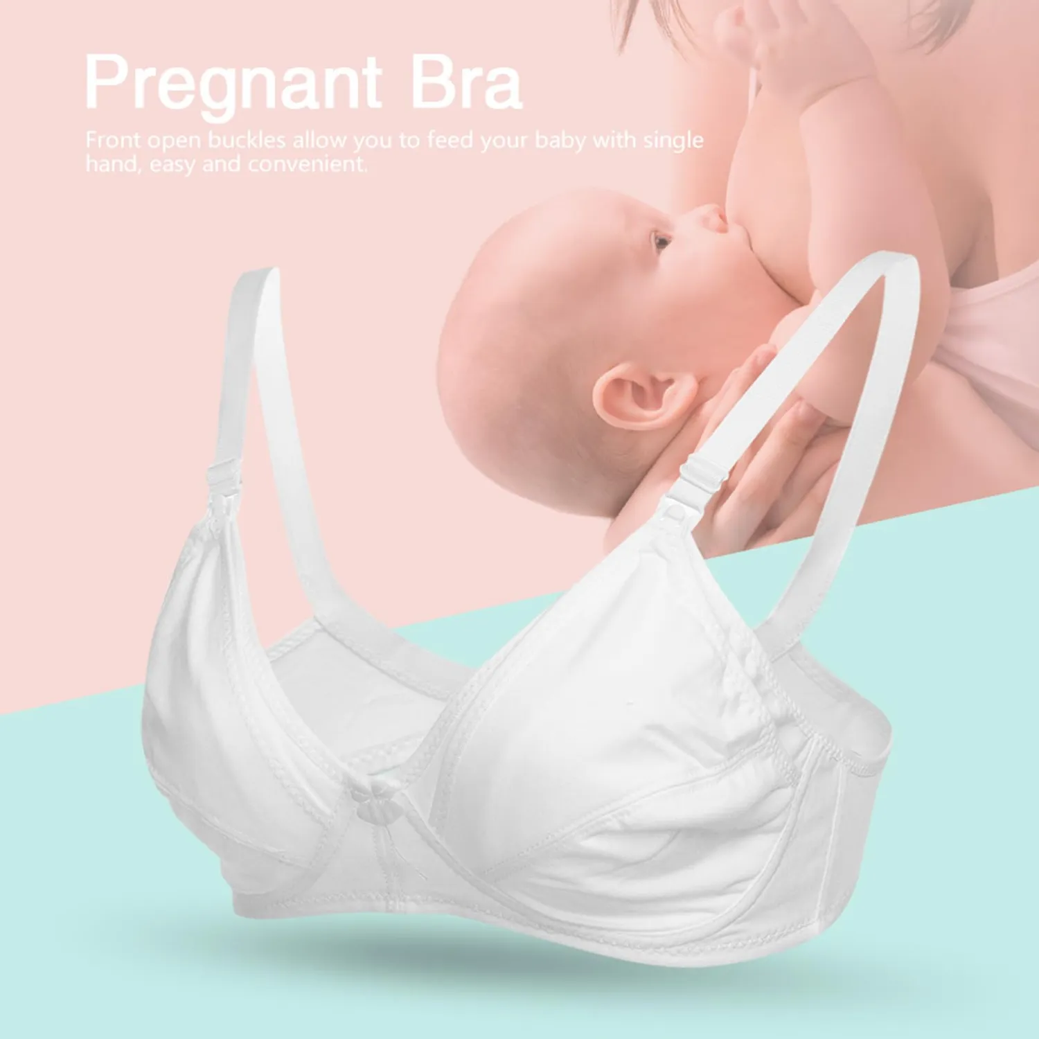 Garosa soutien-gorge allaitement coton blanc 38/85