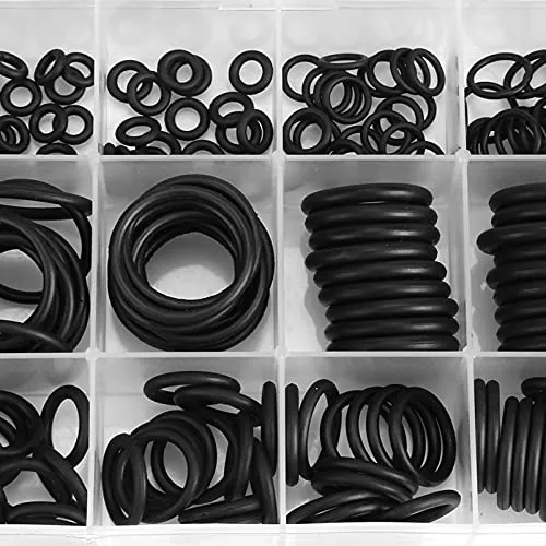 Garosa assortiment de joints toriques noirs, 279 pièces, 18 tailles