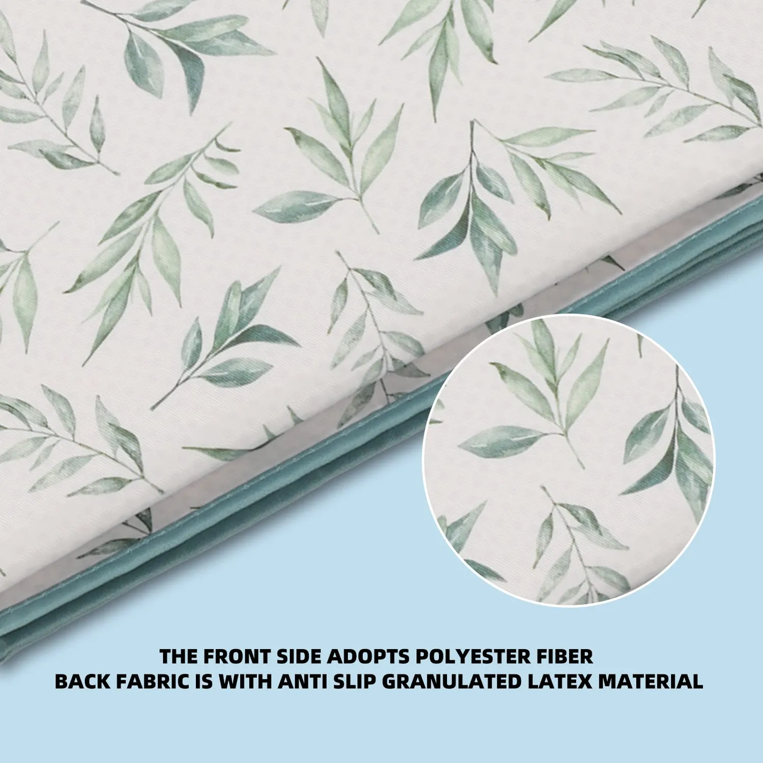 Garosa tapis de jeu étanche 110x110 cm pliable