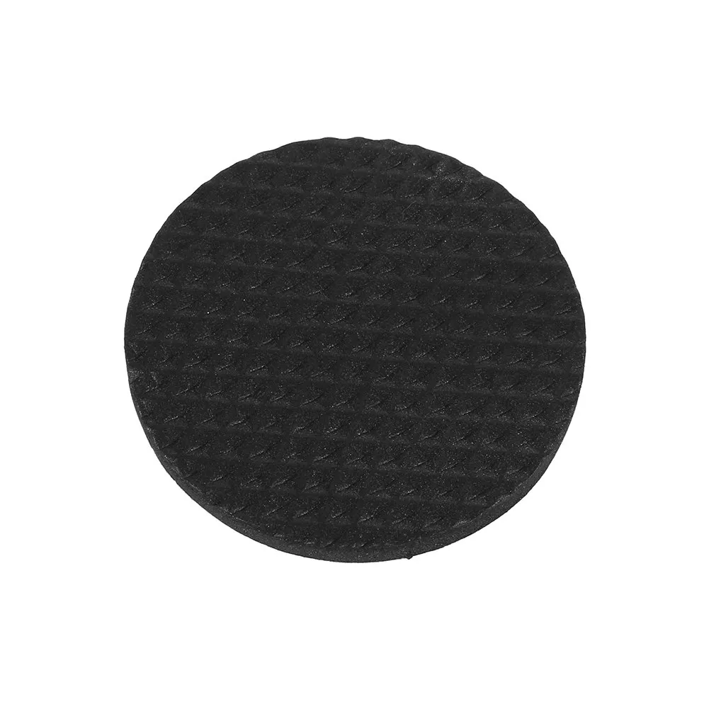 Garosa patins en caoutchouc autocollants ronds 12 pièces noirs