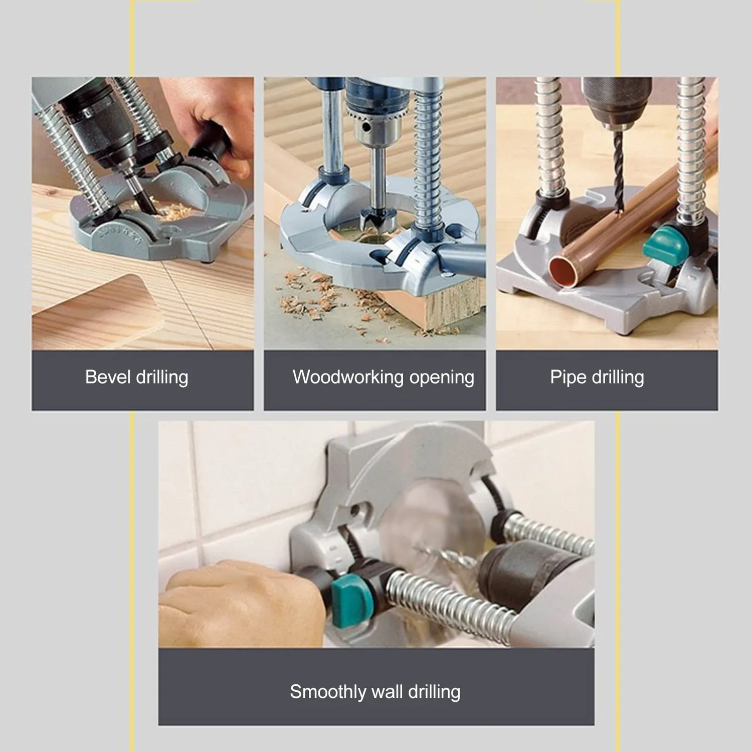 Garosa guide de perçage multi-angle 45 degrés acier allié