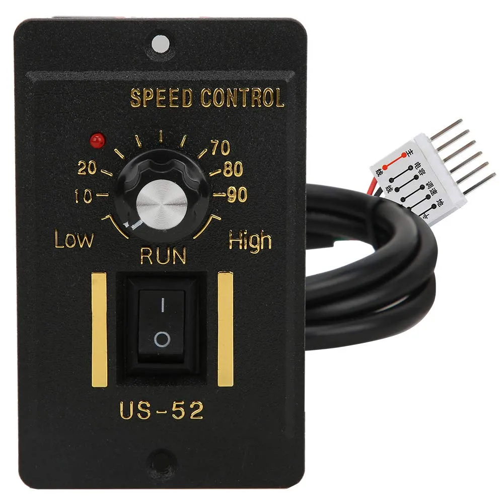 Garosa US-52 contrôleur de vitesse moteur 200 W AC 220 V