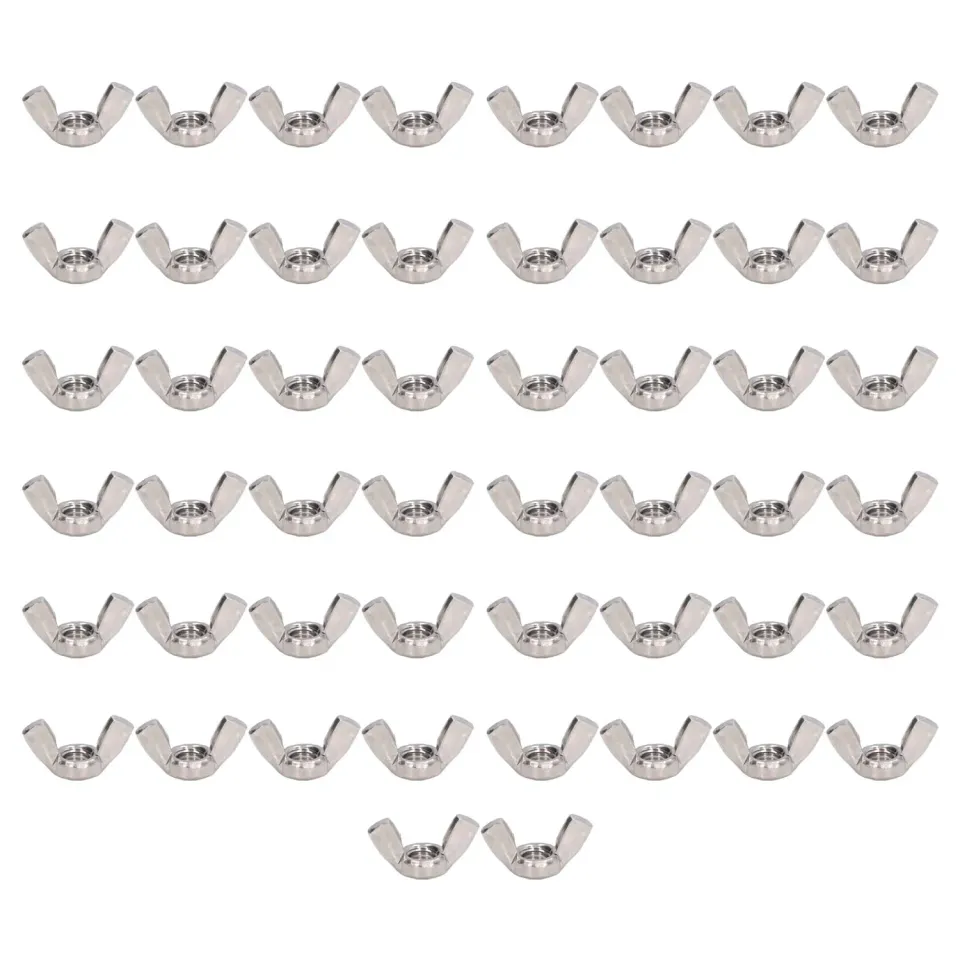 Garosa écrous papillon M6 inox 304 lot de 50 DIN 315