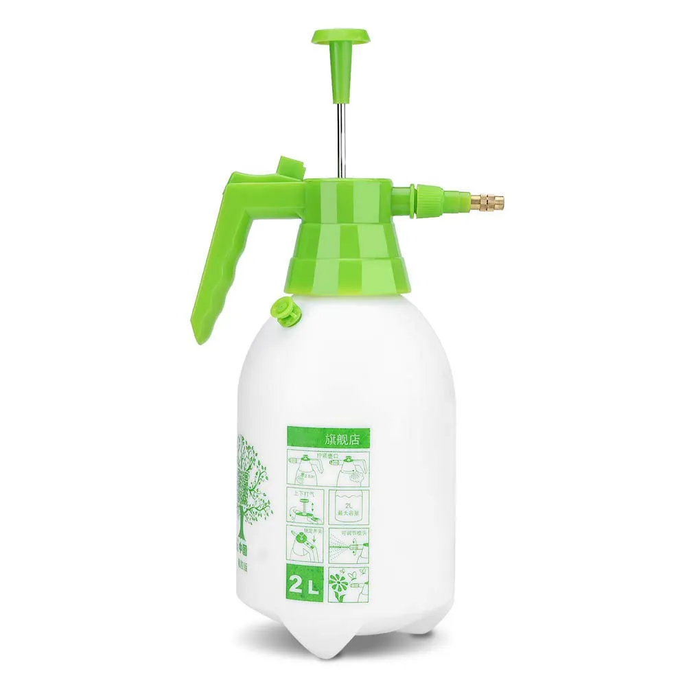 Garosa pulvérisateur de jardin manuel 2 L à pression PP blanc vert