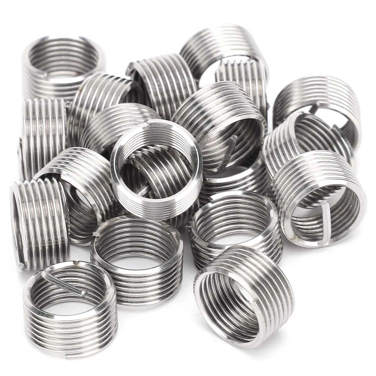 Garosa insert fileté M12 x 1,25 1D acier inoxydable, lot de 20