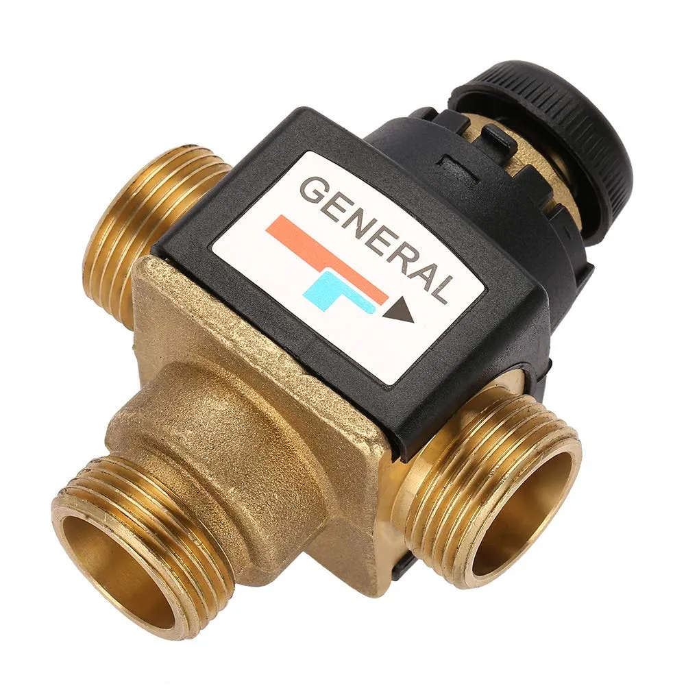 Garosa vanne thermostatique 3 voies laiton DN20 35-60°C