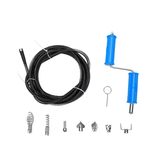 Garosa Furet Déboucheur 3 m 12 mm 6 Têtes Perceuse