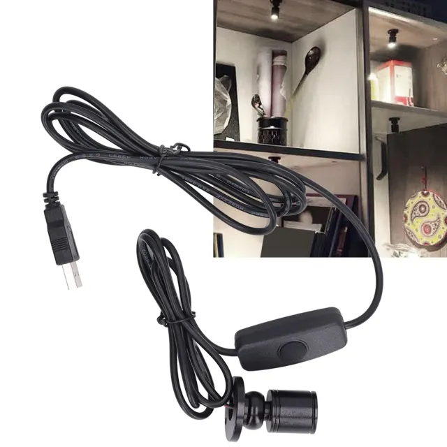 Garosa mini spot LED vitrine USB 5 V 3000 K blanc chaud