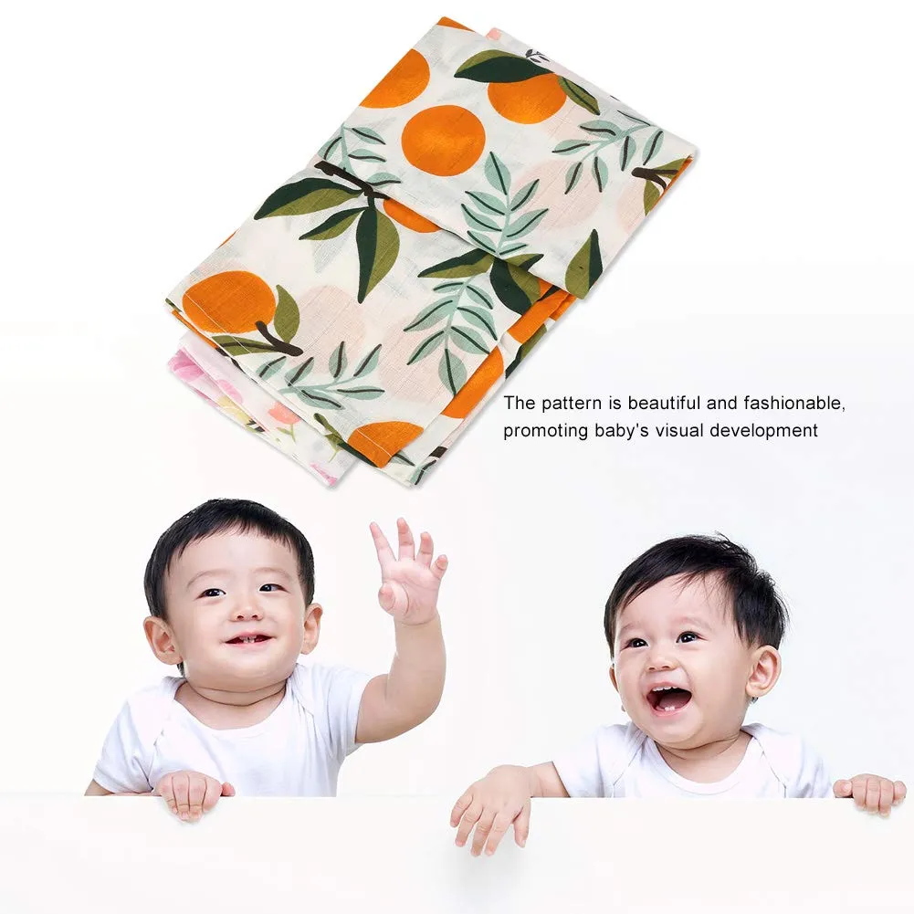 Garosa couverture mousseline bébé 120 × 120 cm coton