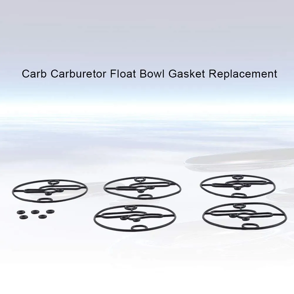 Garosa joint de cuve de carburateur 698781 en caoutchouc, lot de 5