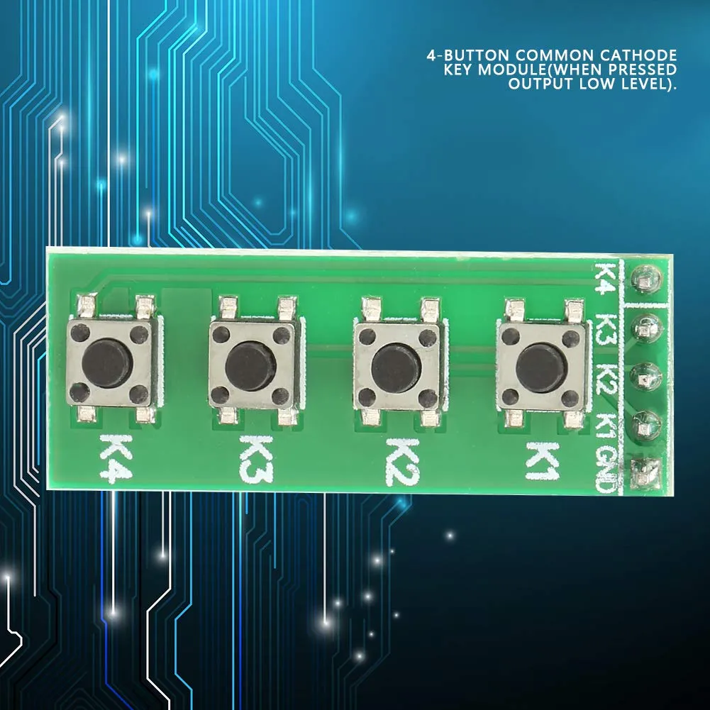 Garosa module 4 boutons poussoirs pour Banana Pi, sortie basse