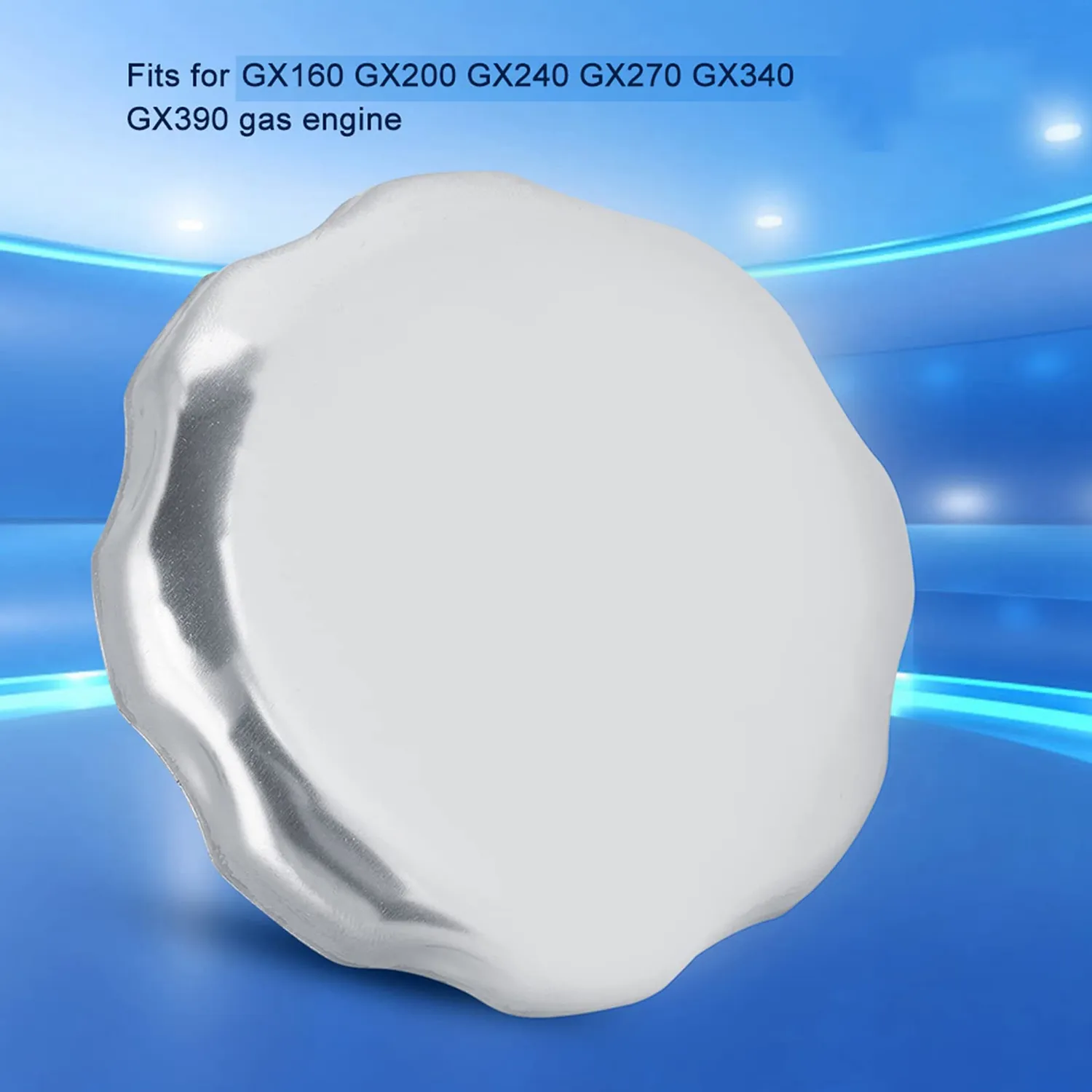Garosa bouchon de réservoir d’essence GX160 GX200 GX240 GX270 GX340 GX390 chromé
