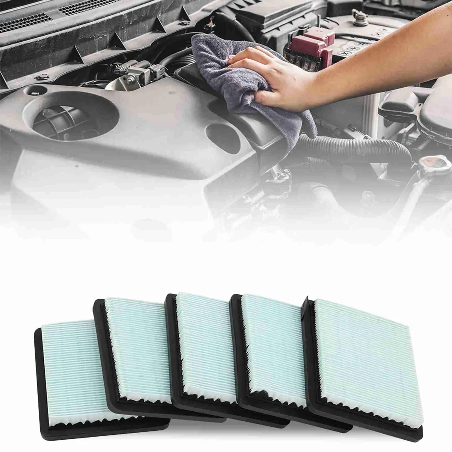Garosa 491588 filtre à air moteur 5 pièces haute précision