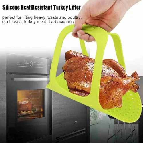 Garosa tapis de cuisson pour volaille vert jusqu’à 11 kg
