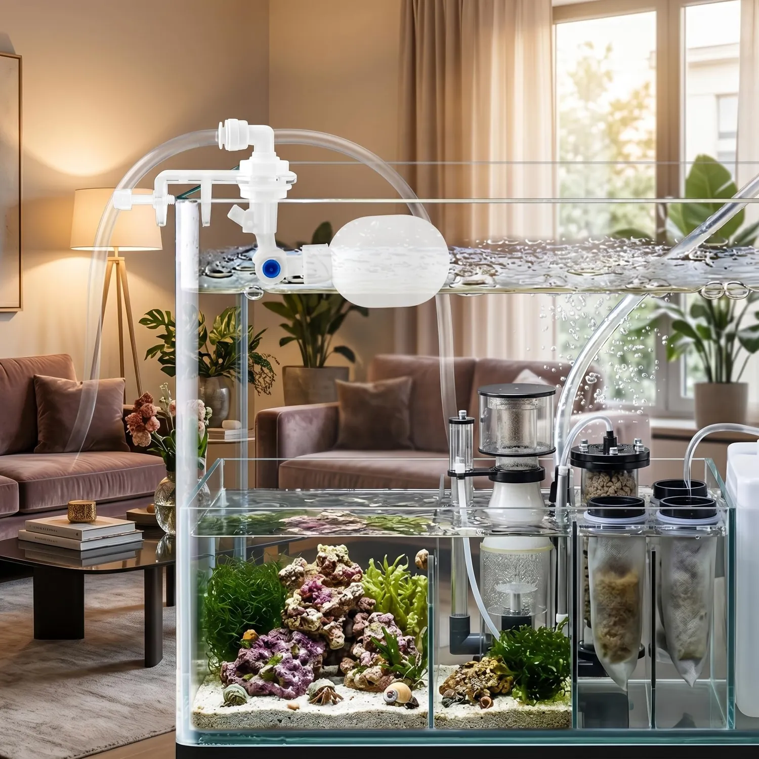 Garosa contrôleur de remplissage automatique pour aquarium flotteur réglable