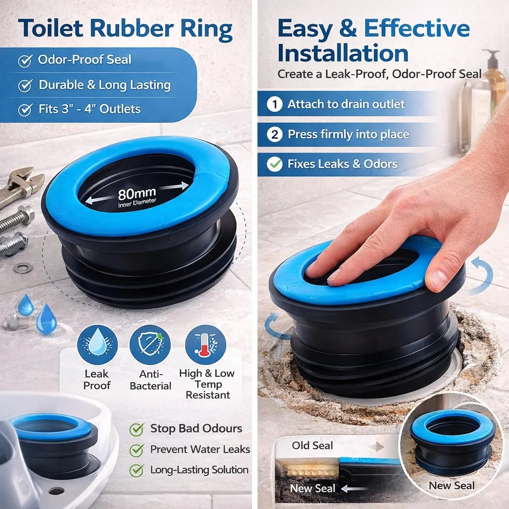 Garosa joint d’étanchéité pour toilette anti-odeurs ABS