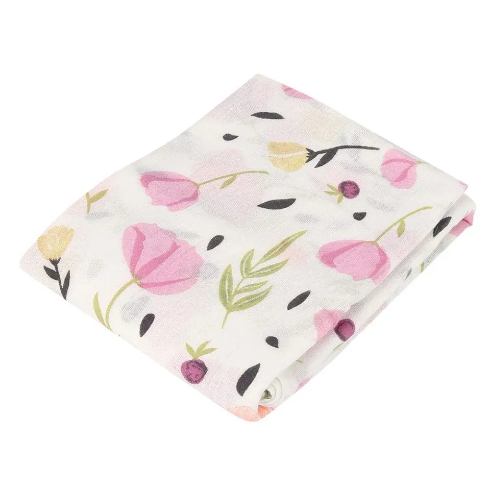 Garosa couverture mousseline bébé 120 × 120 cm coton