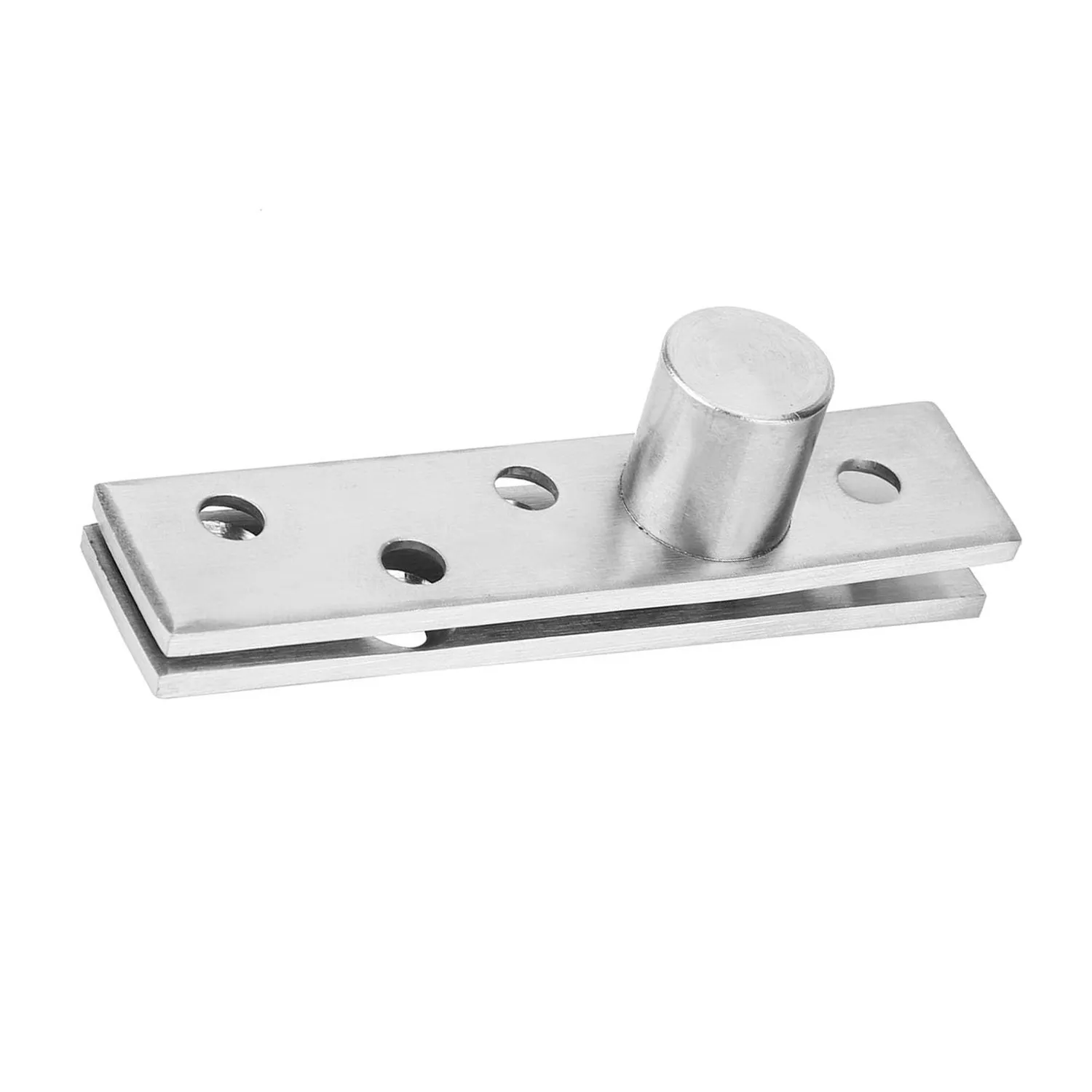 Garosa charnière pivotante 360° 75 mm arbre excentrique inox 2 pièces