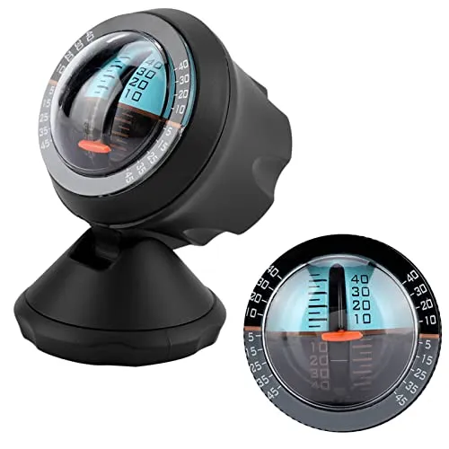 Garosa inclinomètre de voiture rotatif 360° pour pente