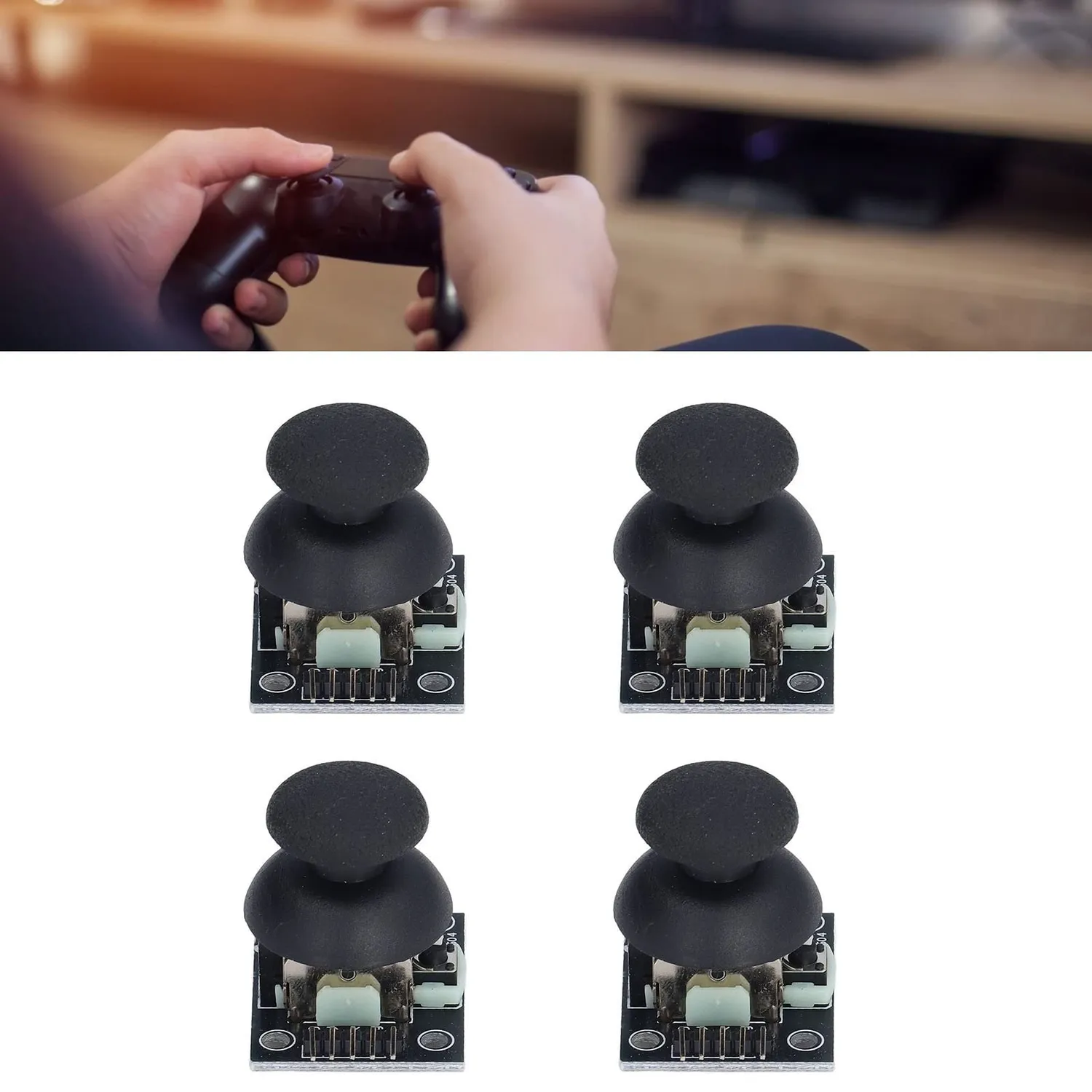 Garosa Module Joystick Analogique 3 Axes 5V Lot de 4