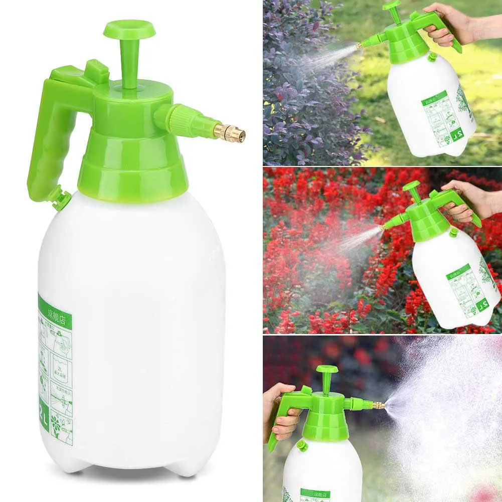 Garosa pulvérisateur de jardin manuel 2 L à pression PP blanc vert