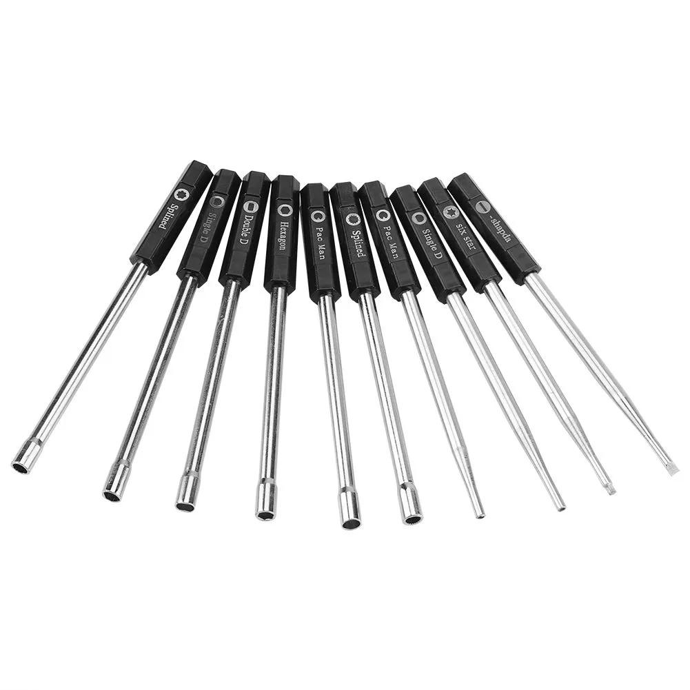 Garosa tournevis de réglage carburateur 10 pièces avec boîte
