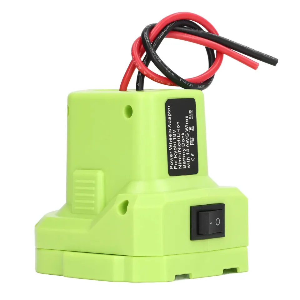Garosa adaptateur batterie 18V One+ sortie fils 14AWG 200mm