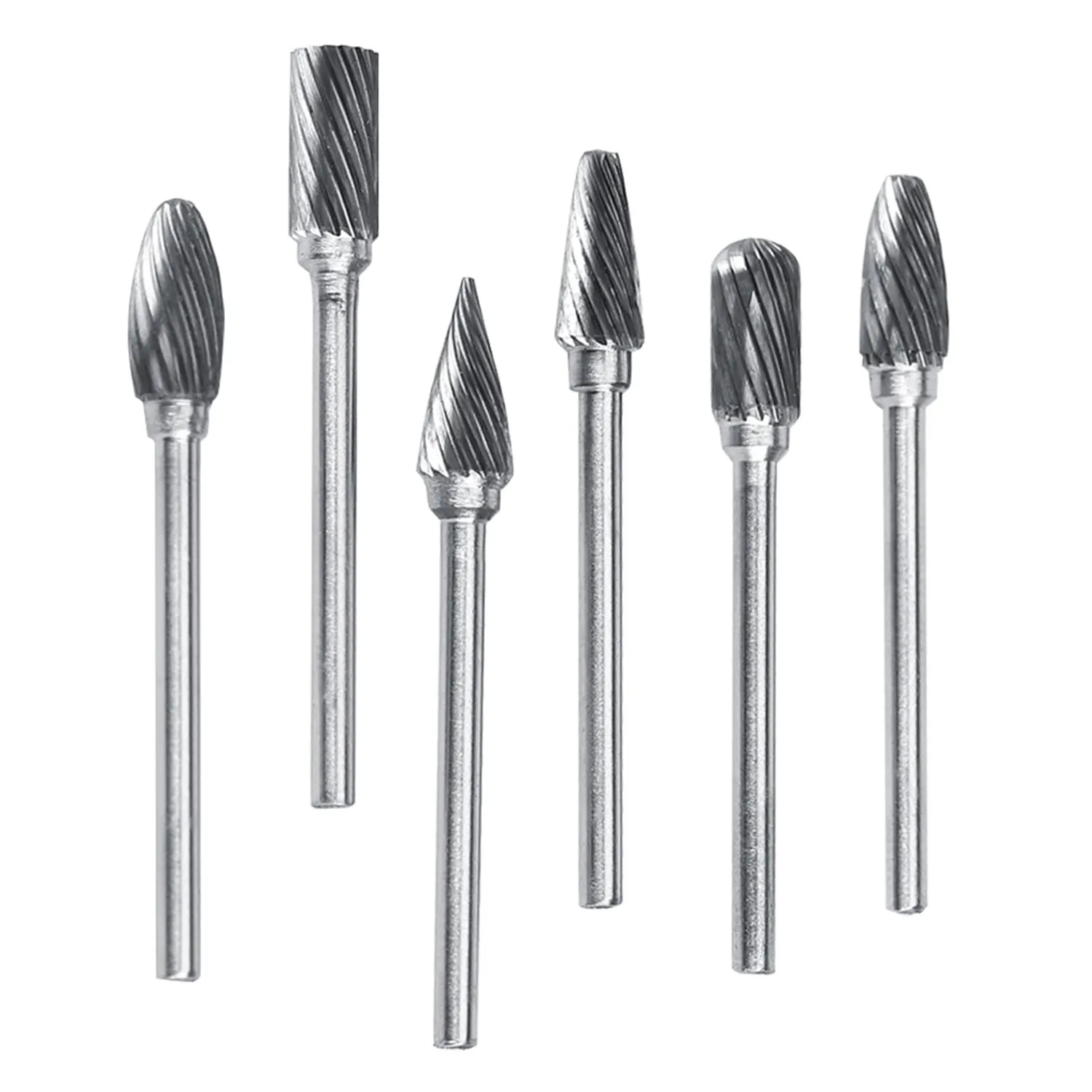 Garosa fraises carbure tige 3 mm jeu de 10 coupe simple