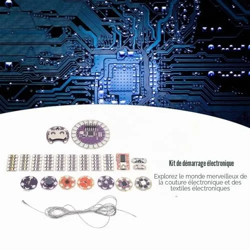 Garosa kit LilyPad électronique pour couture textile