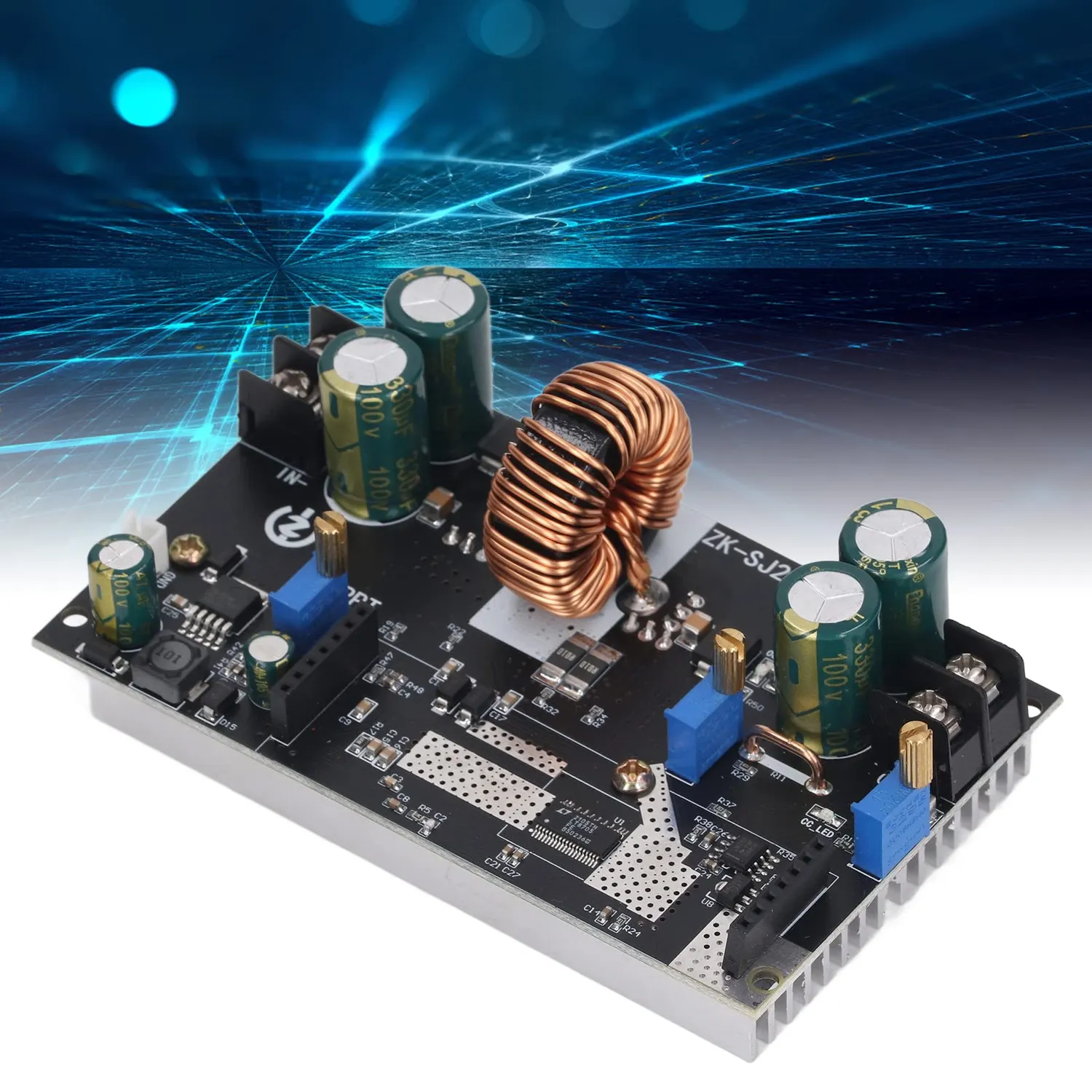 Garosa convertisseur buck-boost 20A 7-80V affichage