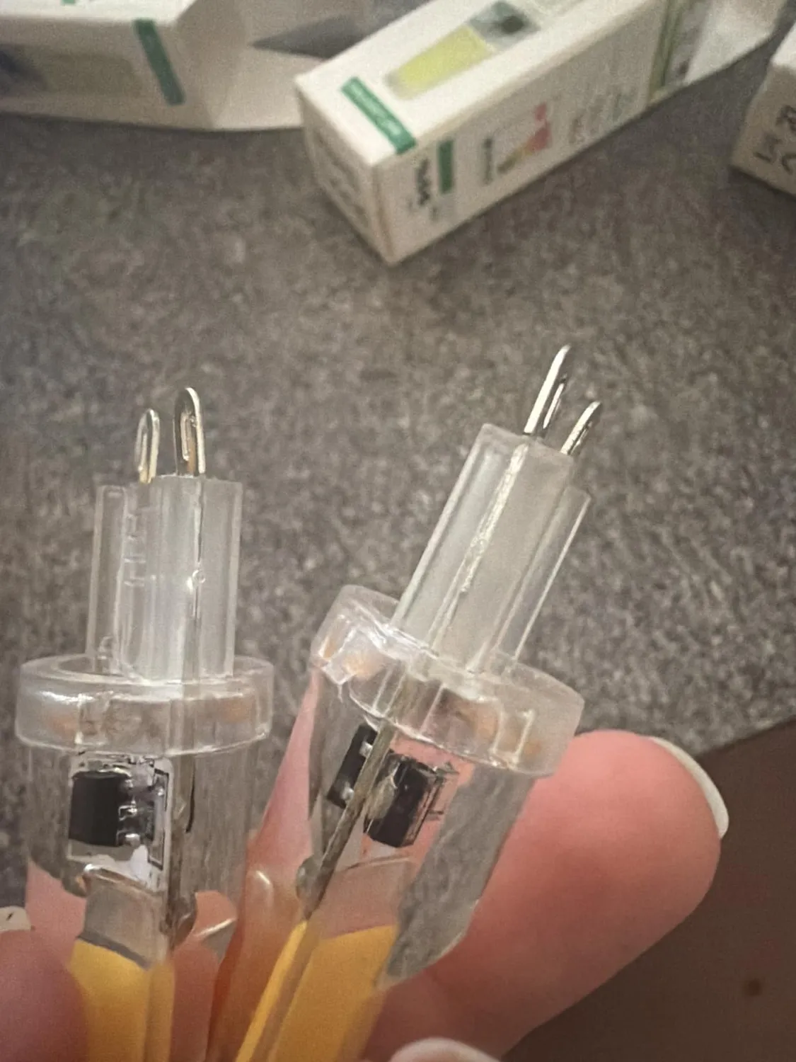 Garosa ampoule LED G9 9 W 3000 K blanc chaud, lot de 6