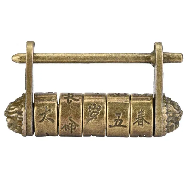 Garosa cadenas vintage chinois combinaison bronze 29 g