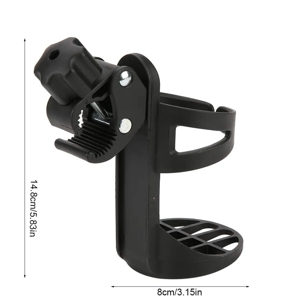 Garosa porte-gobelet universel réglable 360° noir