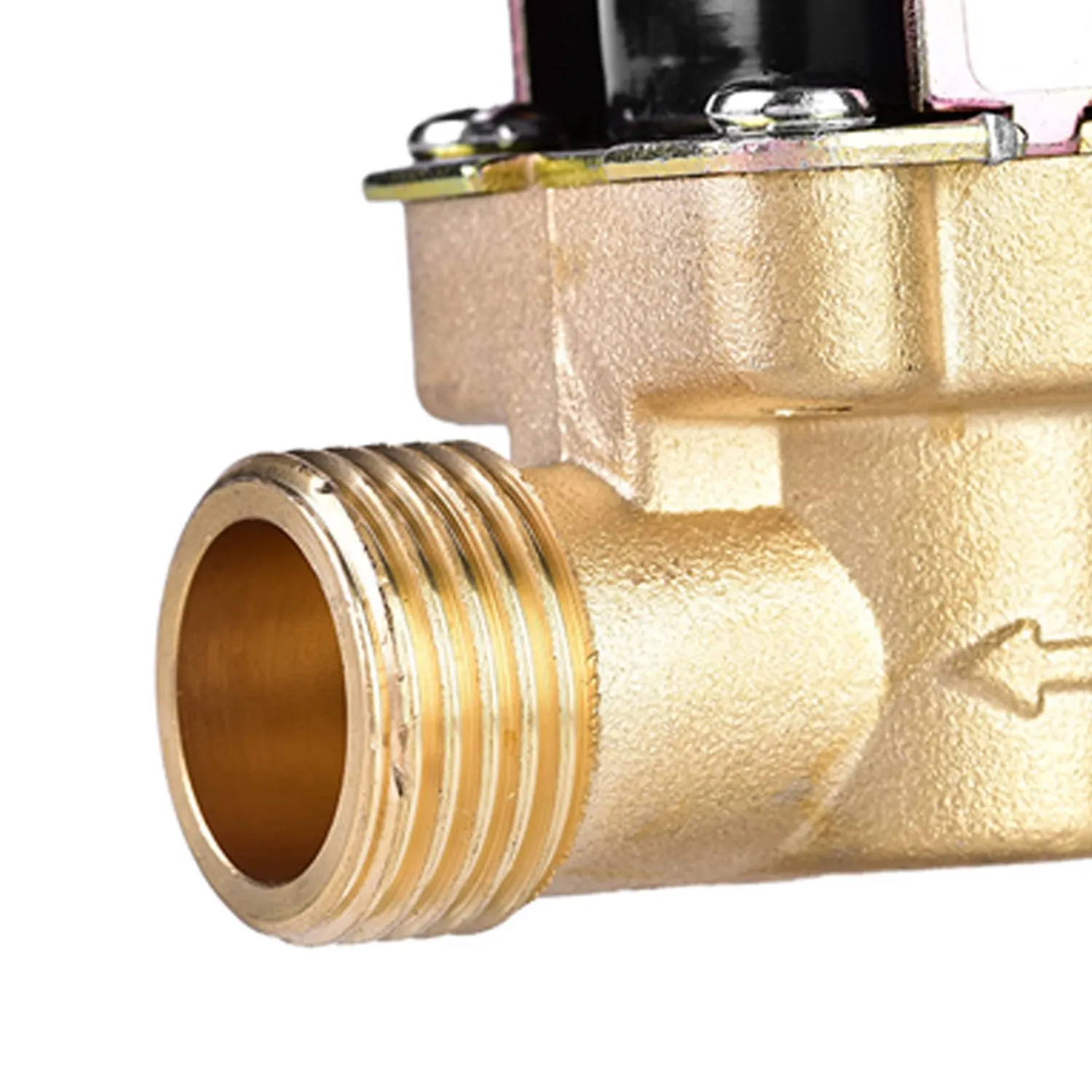 Garosa Électrovanne 24V DC laiton 1/2 fermée