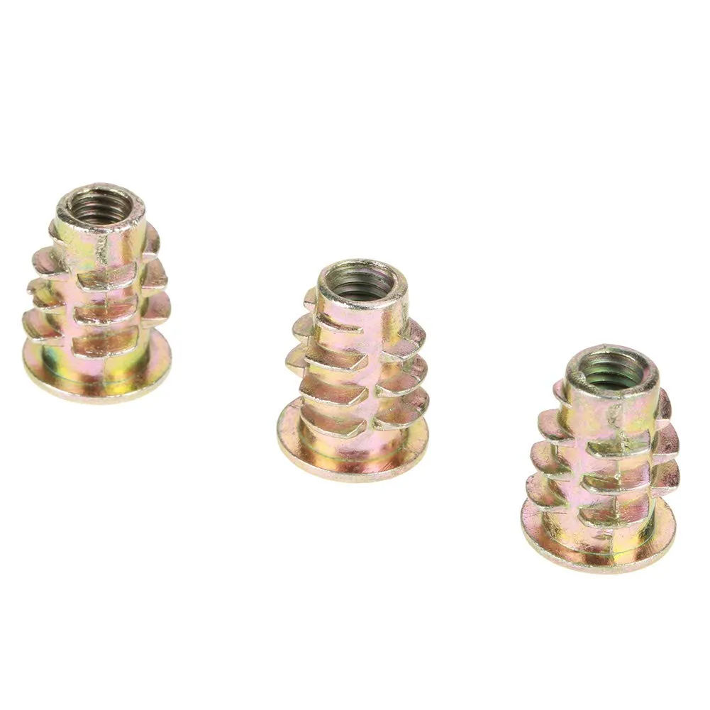Garosa écrous à visser M5 x 13 mm pour bois, lot de 50 en zinc