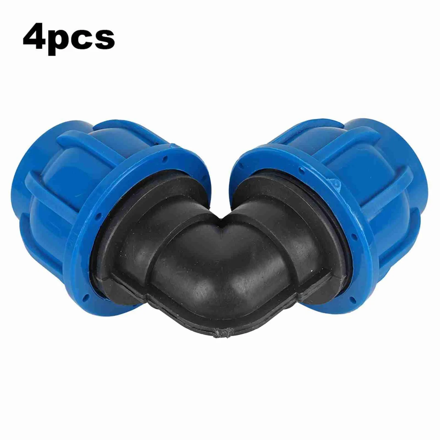 Garosa raccord coudé tuyau 32 mm, lot de 4, plastique PE
