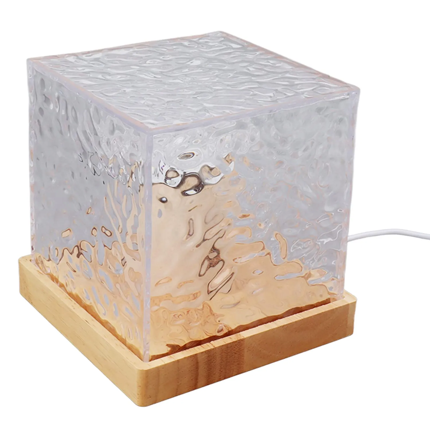 Garosa veilleuse carrée USB 5 V à lumière réglable