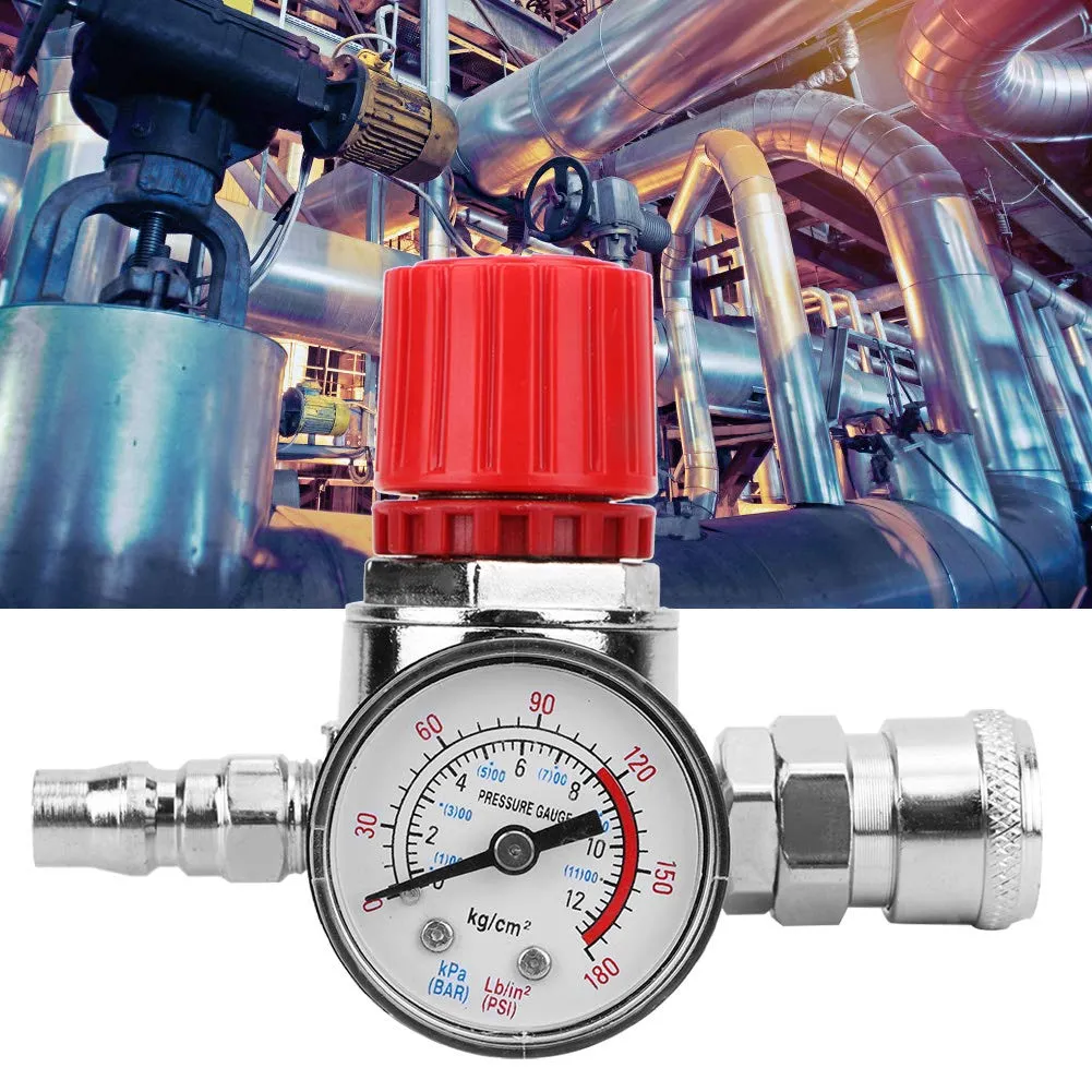Garosa Régulateur de pression compresseur 0,8 MPa avec manomètre