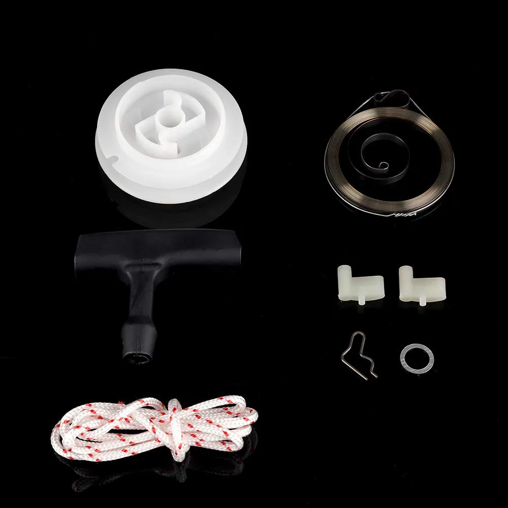 Garosa kit lanceur 029 039 MS290 MS390 poignée de démarrage avec corde 1 m