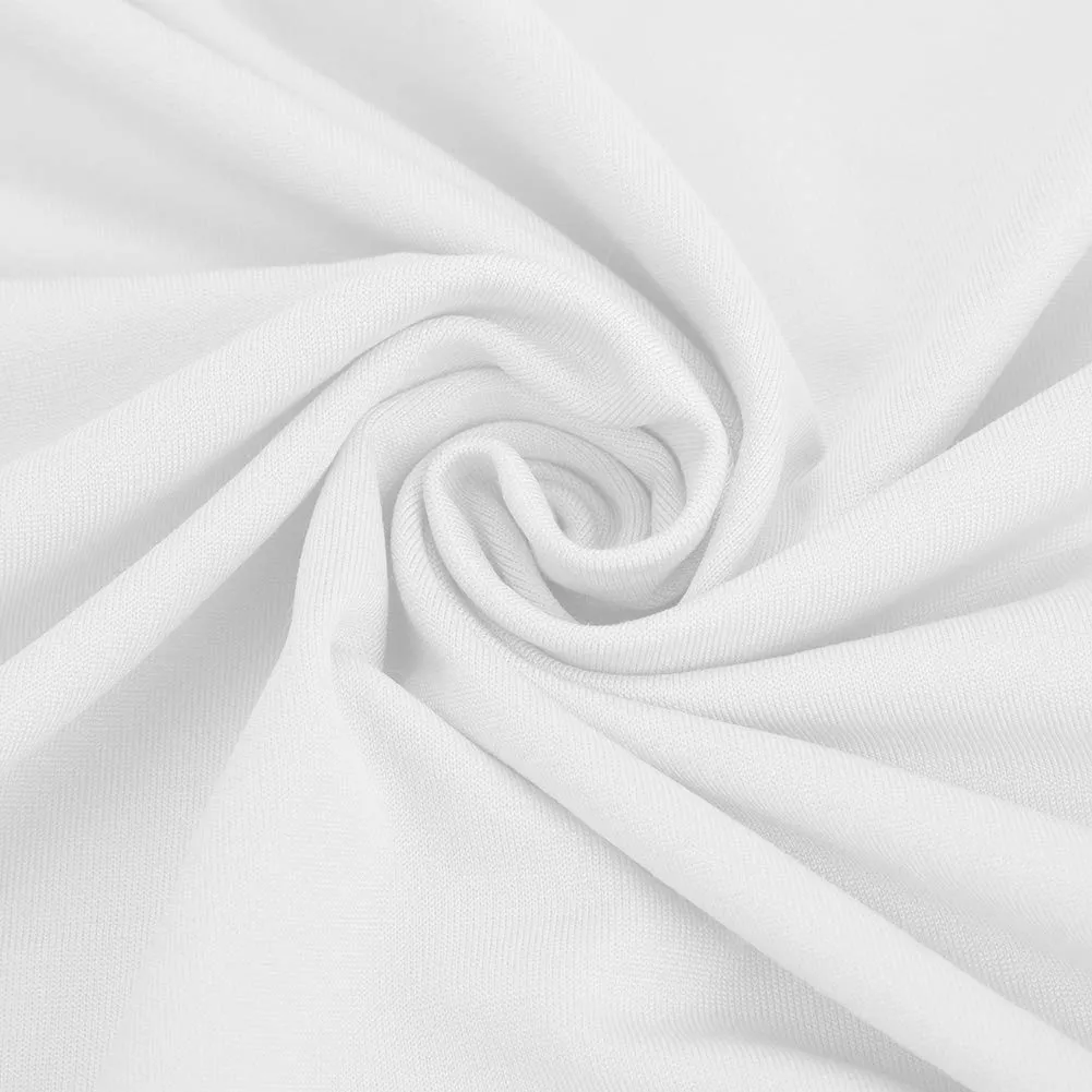 Garosa wrap photo nouveau-né en velours extensible, 120 × 120 cm, blanc
