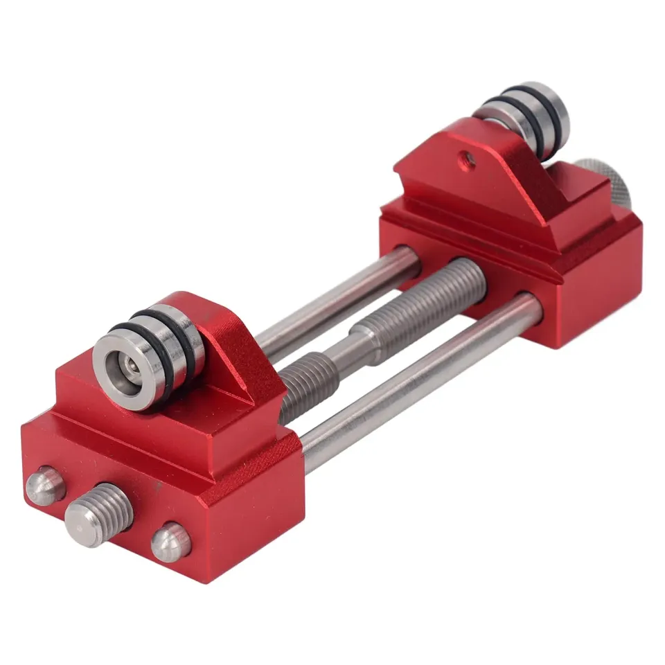 Garosa guide d'affûtage réglable pour ciseaux et rabots, rouge argent
