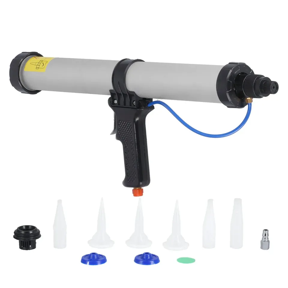 Garosa pistolet à calfeutrer pneumatique alu 600 ml